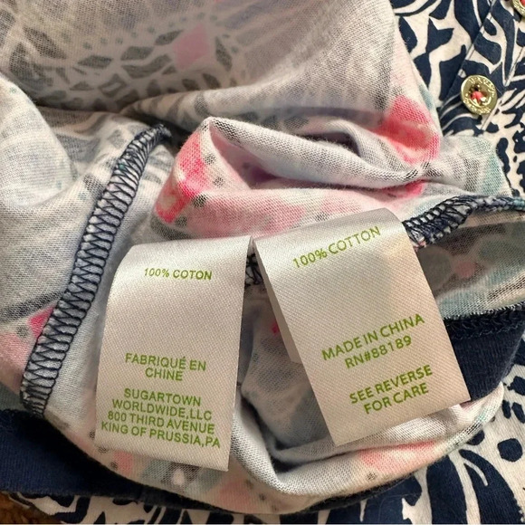 Lilly Pulitzer Vivvy Dress By Land or By Sea High Tide Navy Size XSmall XS - Picture 8 of 16